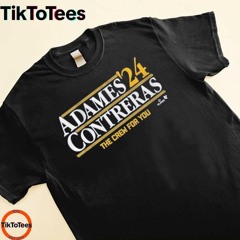 Willy Adames and William Contreras 2024 Campaign T-Shirt