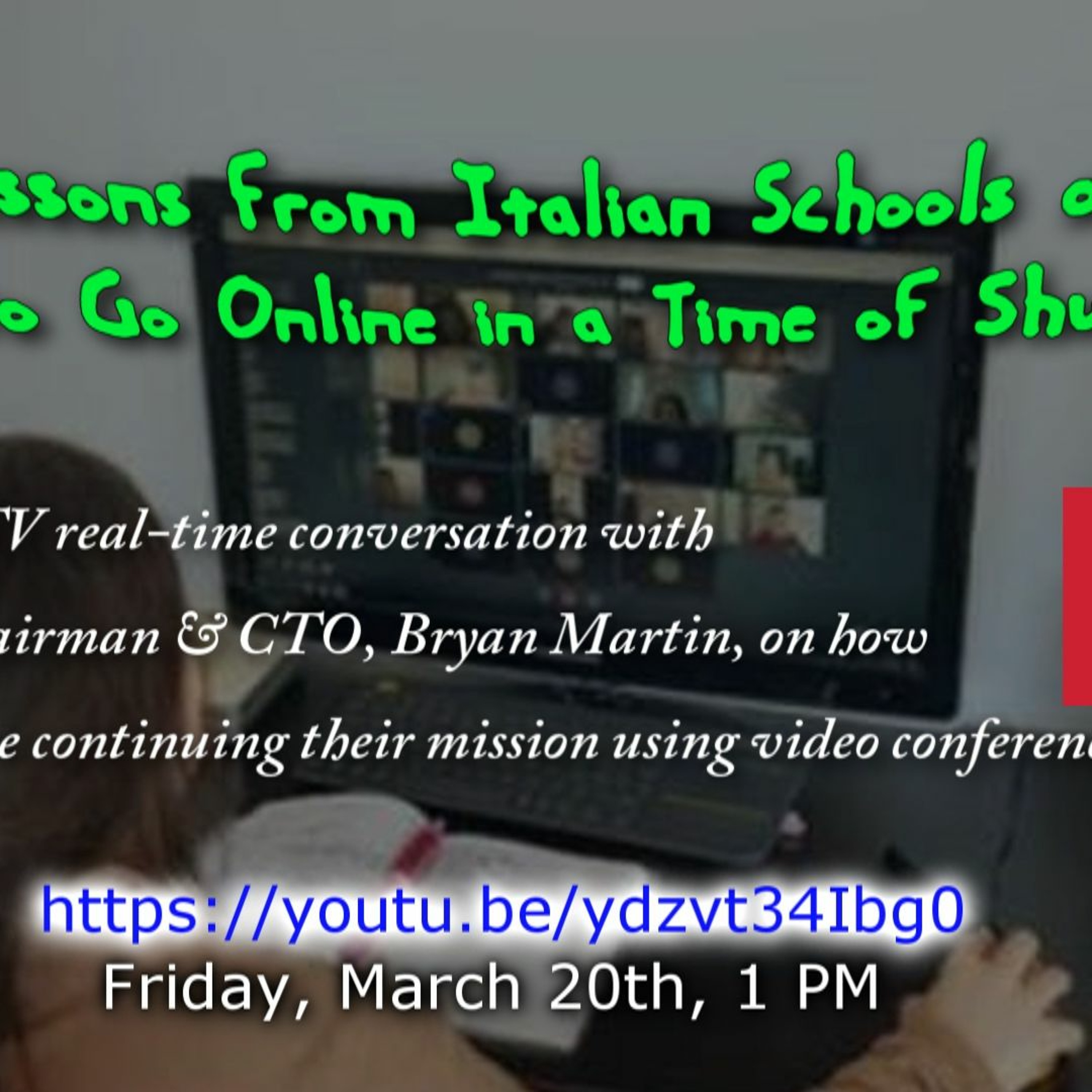 Lessons from Italian Schools on How to Go Online in a Time of Shutdown episode artwork