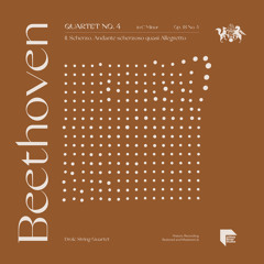 Quartet No. 4 in C Minor, Op. 18 No. 4: II. Scherzo. Andante scherzoso quasi Allegretto