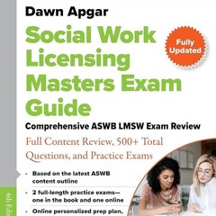⚡PDF❤ Social Work Licensing Masters Exam Guide: Comprehensive ASWB LMSW Exam Review