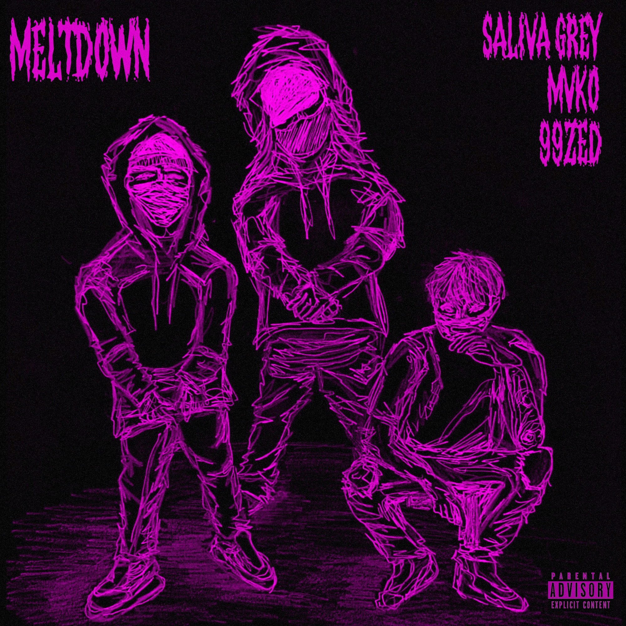 Download SALIVA GREY x MVKO x 99ZED - MELTDOWN