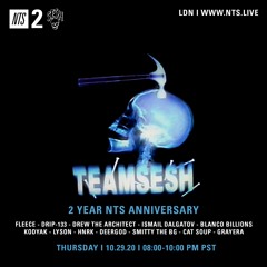 TeamSESH NTS 29th October 2020: 2 Year Anniversary