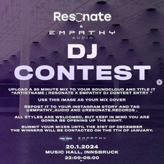 Anton Quasi | Resonate x Empathy DJ Contest Entry