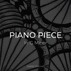 Piano piece in Sol minor