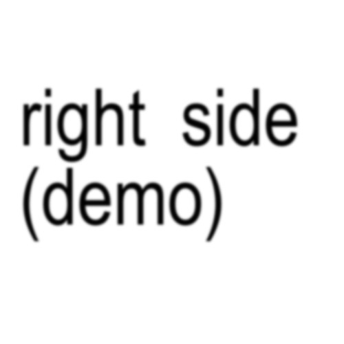 right side (Demo)