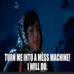 TURN ME INTO A MESS MACHINE (Mighty Boosh tribute) - STEVEN VELLOU & AUDIOBAKE