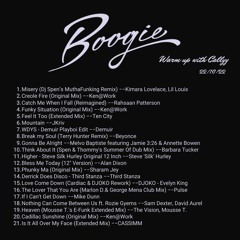 Boogie opening set Oct 22 /22
