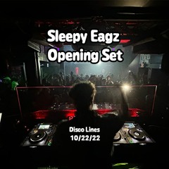 Sleepy Eagz - Disco Lines Opening Live Set @ Club Europe 2022