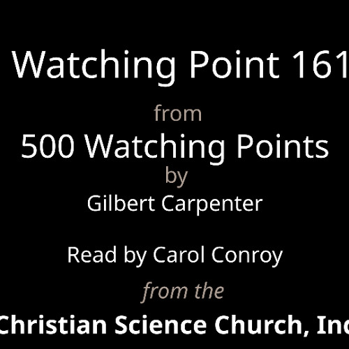 Watching Point 161, from 500 Watching Points by Gilbert Carpenter