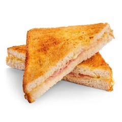 Tosti ham kaas in het ijzer (MEME)