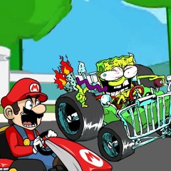 Nuts for Racing (Blaster but It's a Racist Mario and Diesel Dreaming Spongebob Cover)