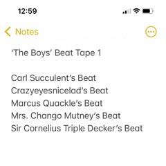 Crazyeyesnicelad’s Beat