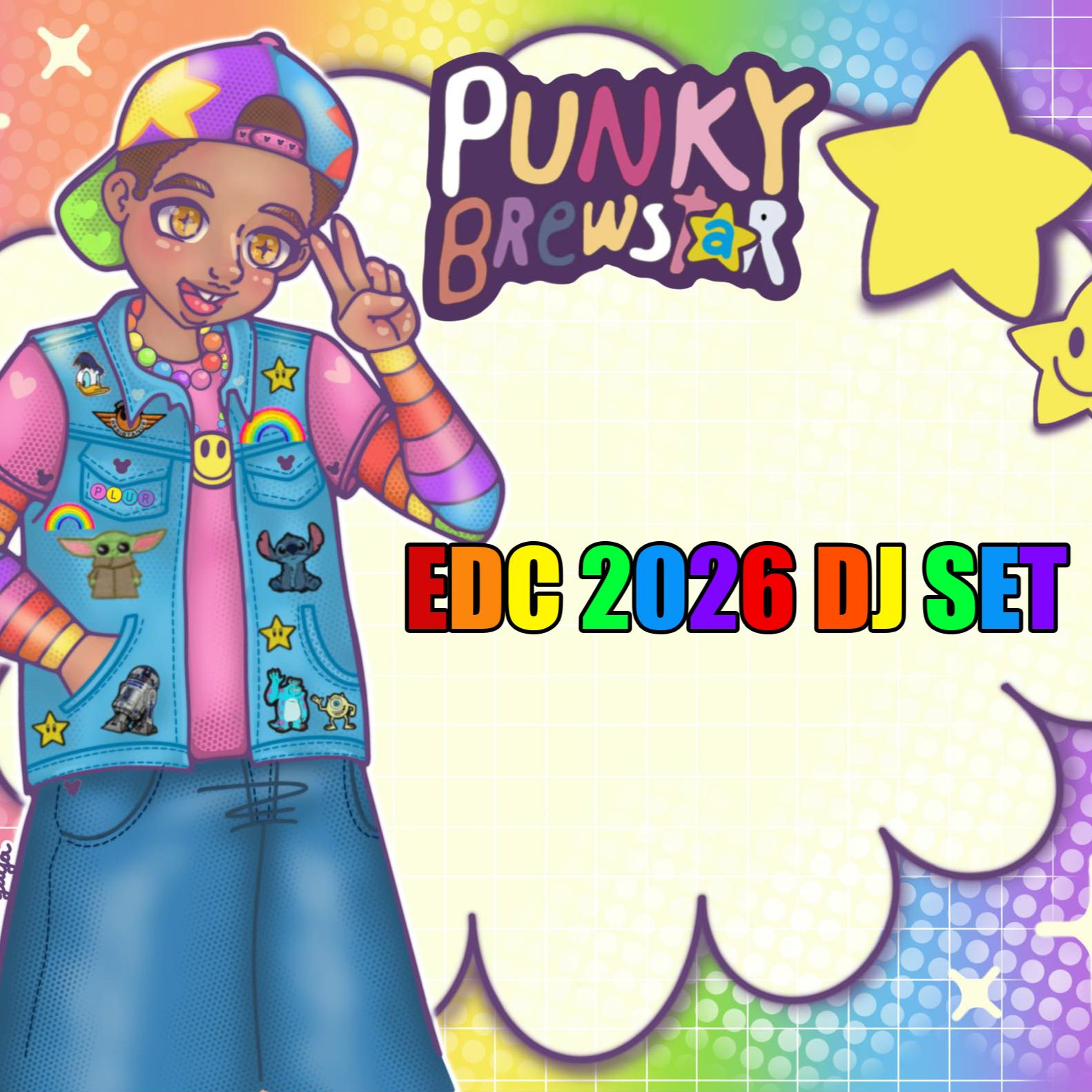 Punky Brewstar EDC 2026 set episode artwork