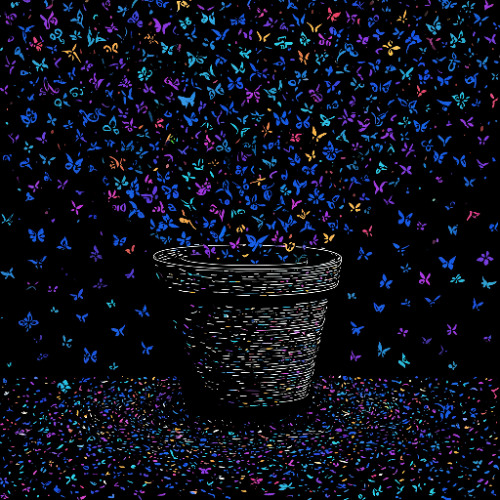 Swarms of empty tin cans