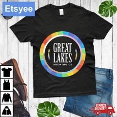 Great Lakes Brewing Company Pride Circle Logo Shirt