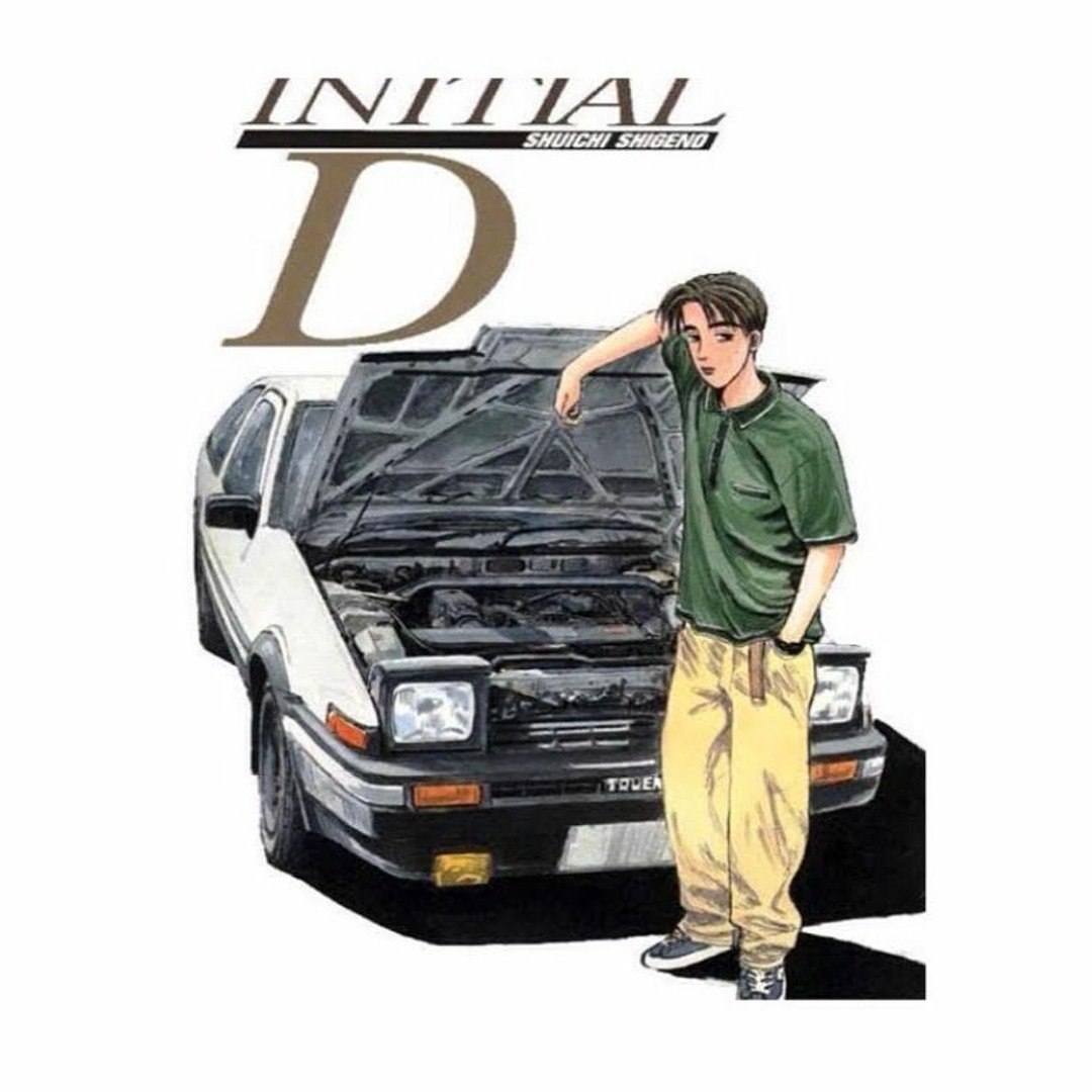 イラスト Takumi INITIAL D Art Book TAKUMI'S SUPER DRIVING TECHNIQUE 77 w