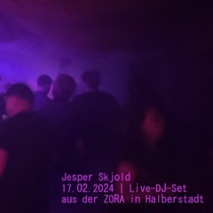 Jesper Skjold live @ ZORA Halberstadt | Deep House / Techno DJ-Live-Set vom 17.02.2024