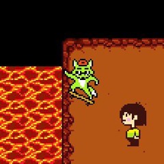 Cool Fox That Rides A Skateboard Into Lava And Dies