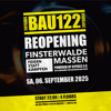 Reopening Bau122 06-09-2025 DJ mix artwork - Electronic music tracklist cover image