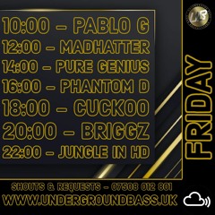 Pablo G - Underground Bass All Vinyl (Late 90’s/Early 00’s) Show 29th March 2024