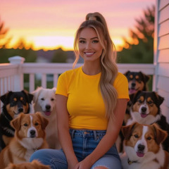 The Girl With 13 Dogs