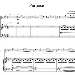 Purpose Piano Accompaniment Sample