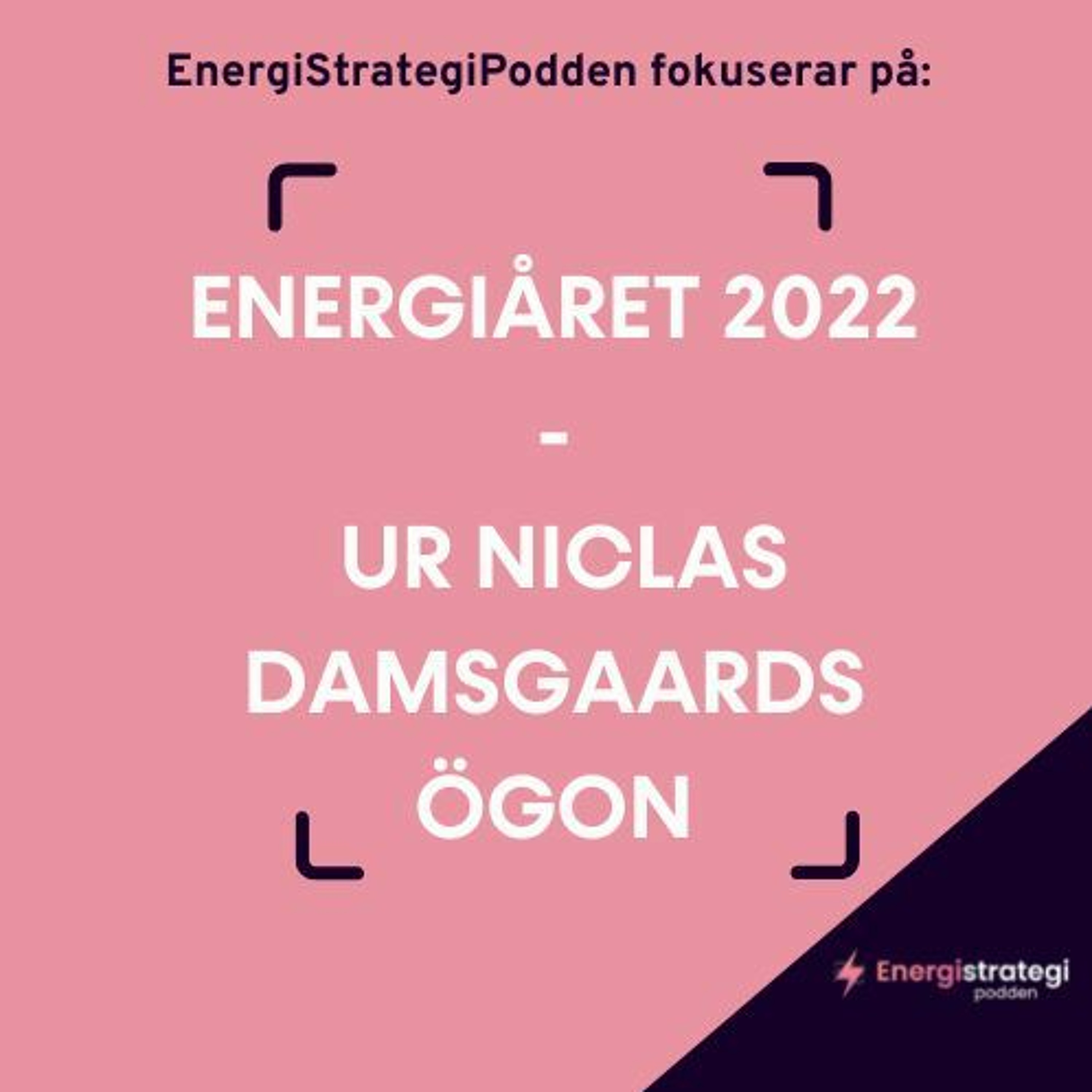 #158 – ESP fokuserar på energiåret 2022 – Vad lärde vi oss? Niclas Damsgaard, SvK