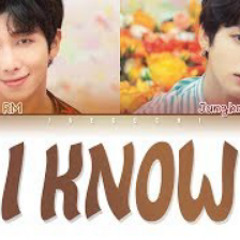 BTS JUNGKOOK & RM - I KNOW (알아요)