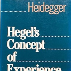 ❤pdf Hegel's Concept of Experience: With a Section from Hegels Phenomenology of