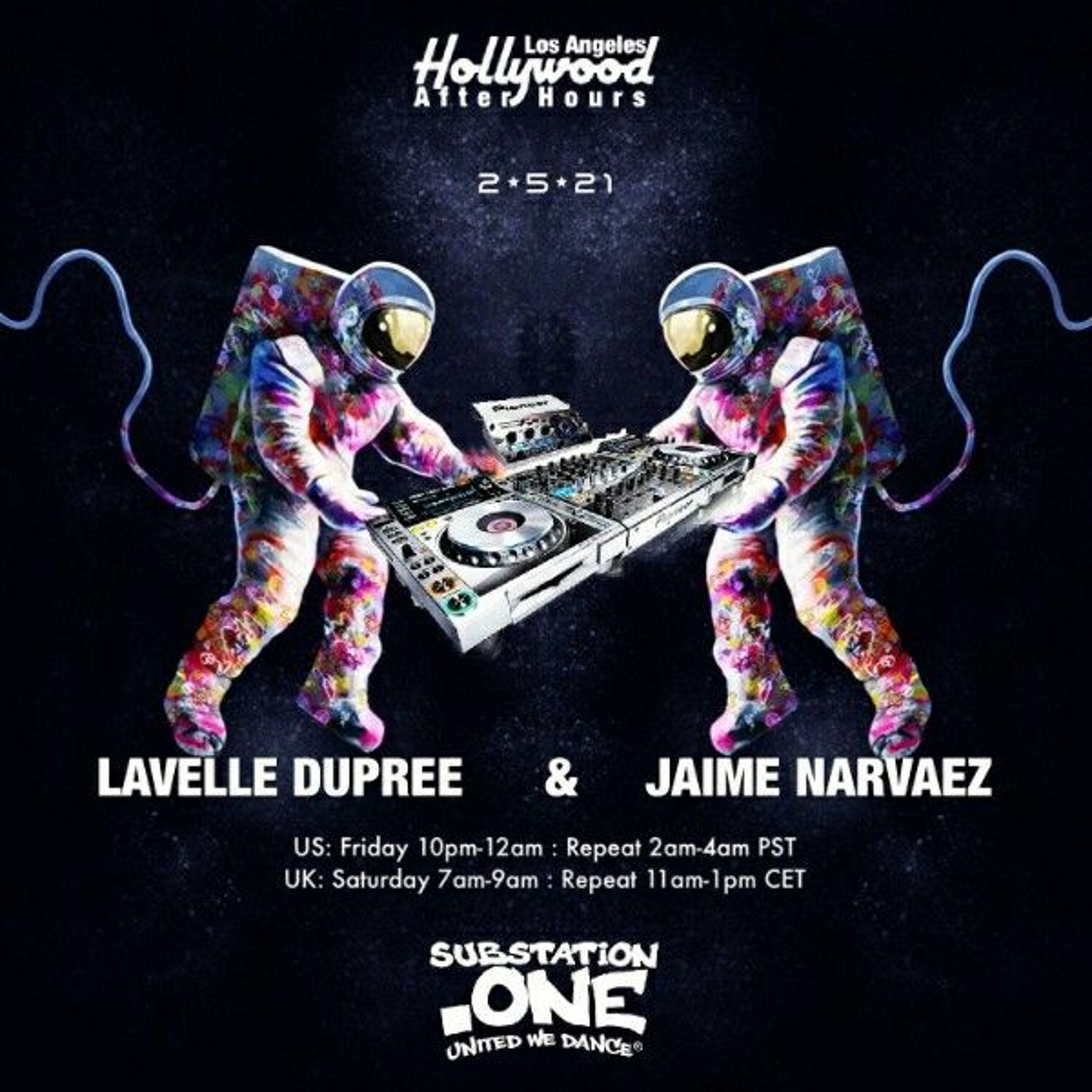 Lavelle Dupree and Jaime Narvaez | Hollywood After-Hours on subSTATION.one | Show 0131 episode artwork