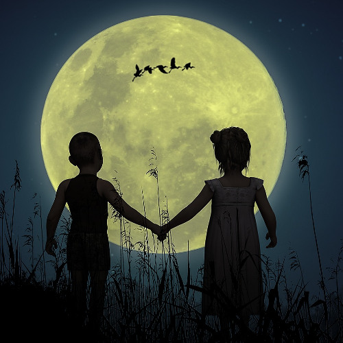 The silence of the moonlight