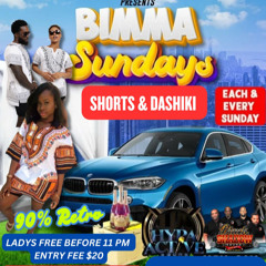 BIMMA SUNDAYS SHORTS & DASHIKI 90% RETRO BLAZEBLKSHADOW 1ST ROUND NO TALKING 3-16-25