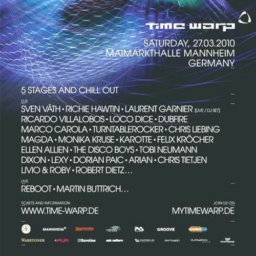 Chris Liebing Live @ Time Warp, Maimarkthalle, Mannheim Germany 27-03-2010