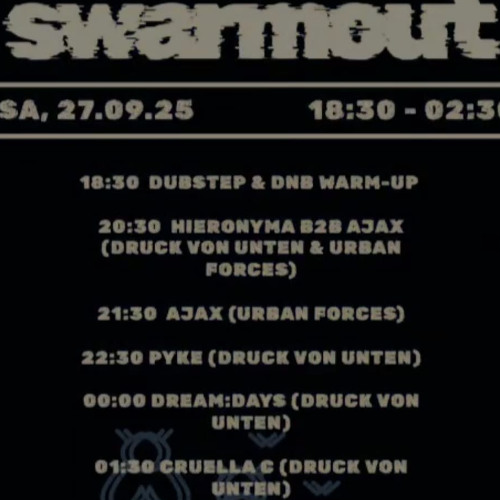 druck von unten - swarm out (part 2)