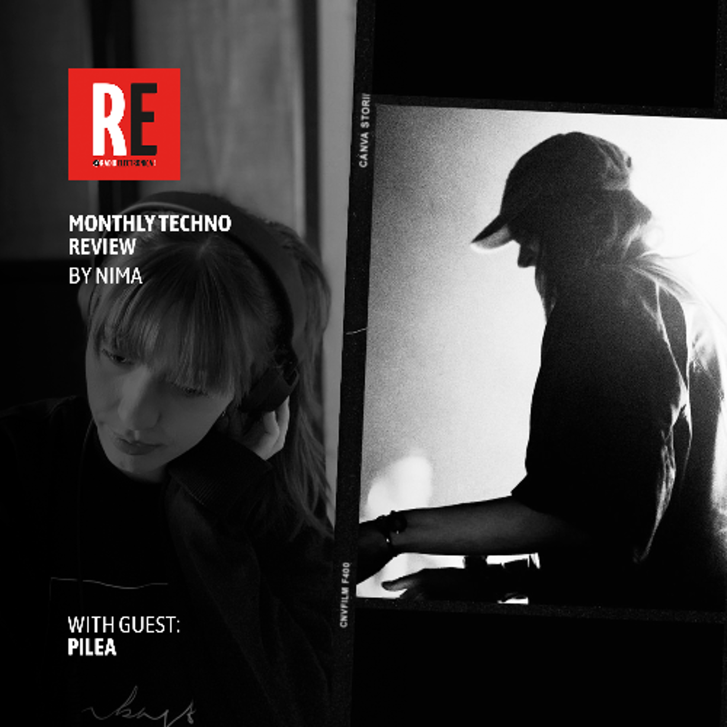 RE - MONTHLY TECHNO REVIEW EP 53 by NIMA with PILEA episode artwork