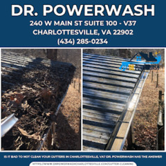 Is It Bad to Not Clean Your Gutters in Charlottesville, VA? Dr. Powerwash Has the Answer