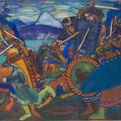 Nikolai Triik. Battle. 1910