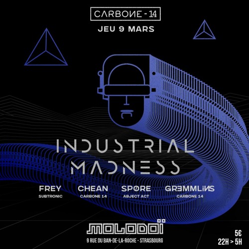 Closing Industrial Madness @ Molodoï - 09/03/23