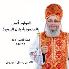 المولود أعمي - بالمعمودية ينال البصيرة - القمص رافائيل ساويرس - 2 - 2 - 2025قداس الآحد