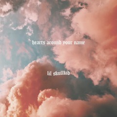 hearts around your name