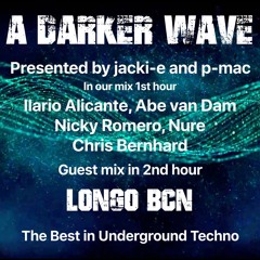 #352 A Darker Wave 13-11-2021 with guest mix 2nd hr by Longo  Bcn