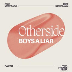 Otherside X Boys A Liar (Two Friends Remix)(FW Edit)