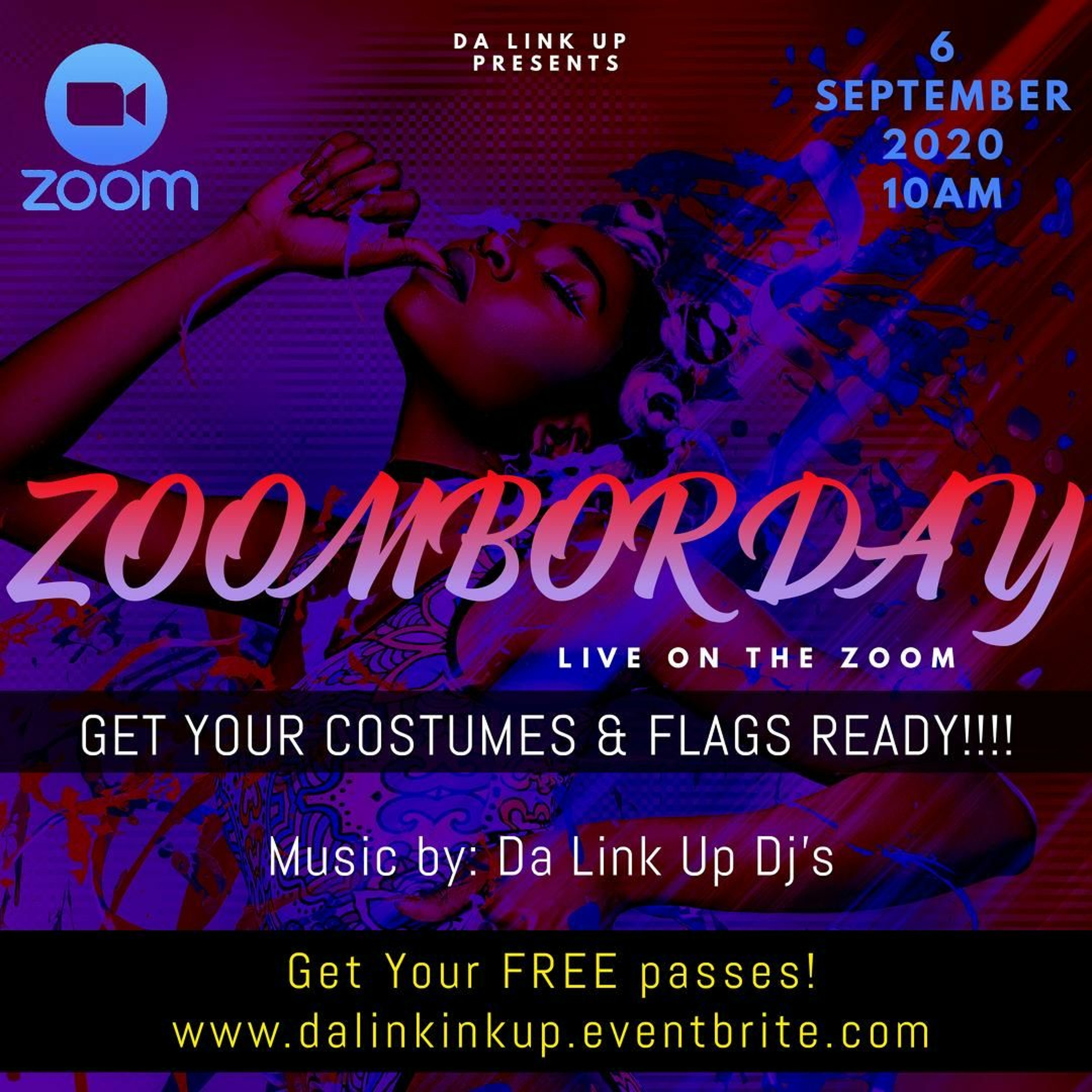 Mr Mejustik - Da Link Up Zoom Party Sept 6