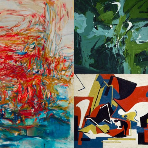 Three Pieces After Abstract Expressionists
