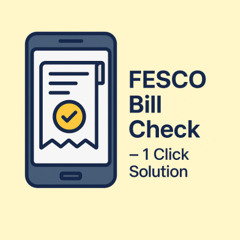 FESCO Online Bill 2025