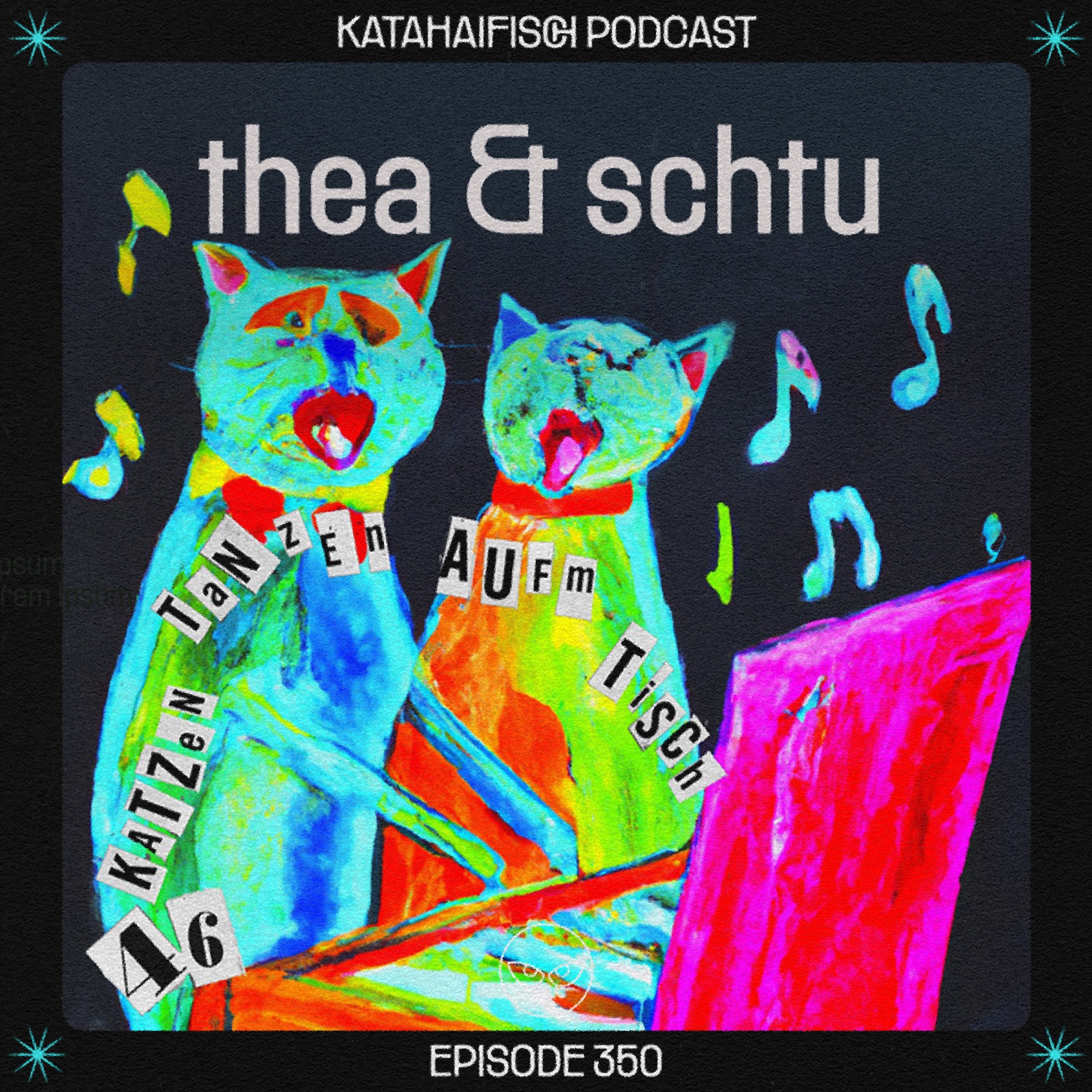 thea & schtu - Live Set @ 46 Katzen Tanzen Auf'm Tisch, Kater Blau