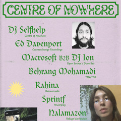 RAHINA for Centre of Nowhere Radio