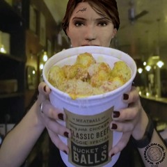 meatballs in a bucket