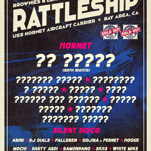 Party Ardi @ Brownies & Lemonade's Rattleship