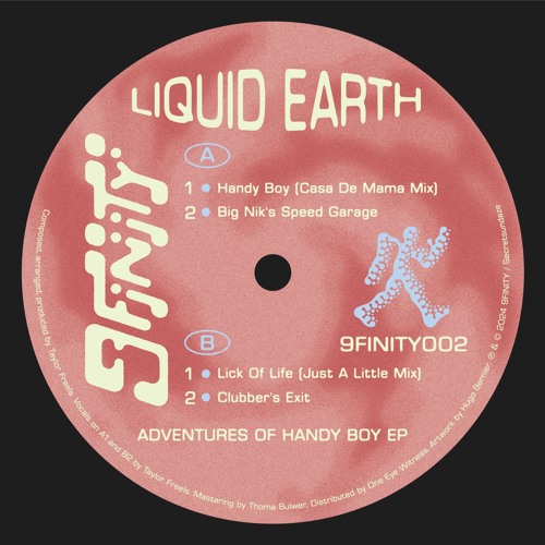 PREMIERE: Liquid Earth - Lick Of Life (Just A Little Mix) [9FINITY002]